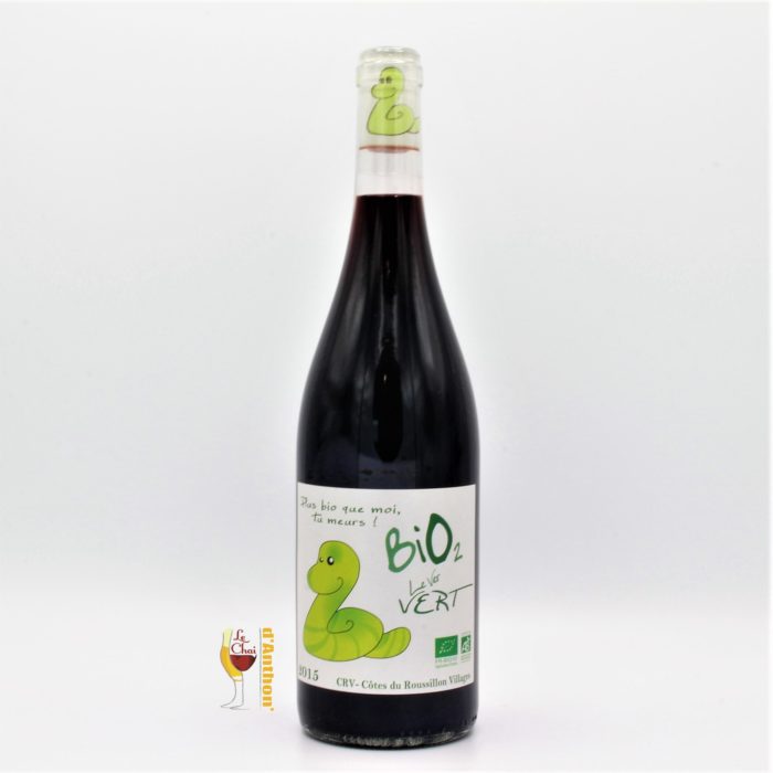 Le Chai D&659.JPG039;Anthon Vin Bouteille Rouge Languedoc Cotes Du Roussillon Ver Vert Maison Jean Pla Bio 75cl 659