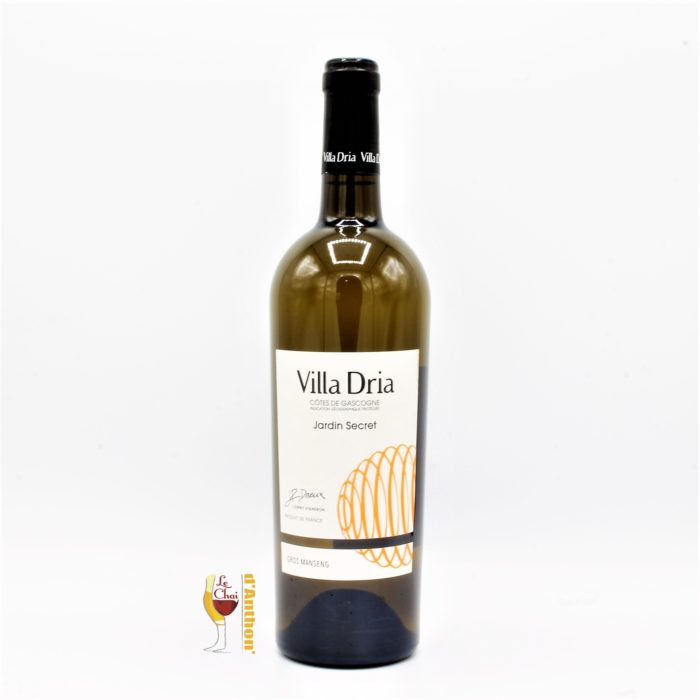 Le Chai D&692.JPG039;Anthon Vin Blanc Bouteille Sud Ouest Cotes De Gascogne Villa Dria Gros Manseng 75cl 692