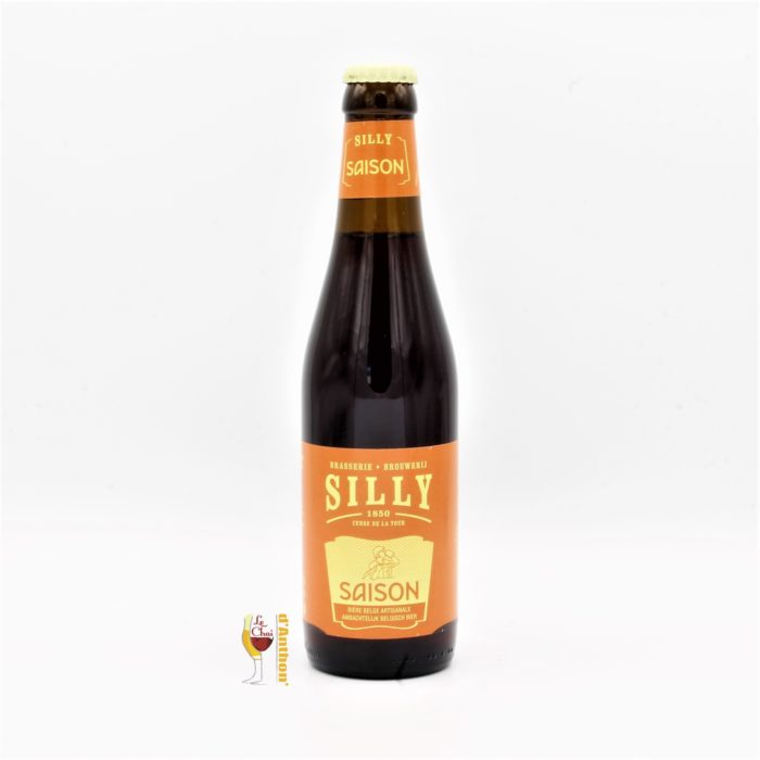 Le Chai D&735.JPG039;Anthon Biere Bouteille Ambree Brasserie Silly Saison Belge 33cl 735