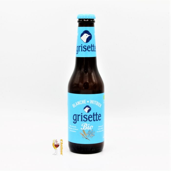 Le Chai D&758.JPG039;Anthon Biere Bouteille Blanche Sans Gluten Brasserie Saint Feuillen Grisette Belge 25cl 758