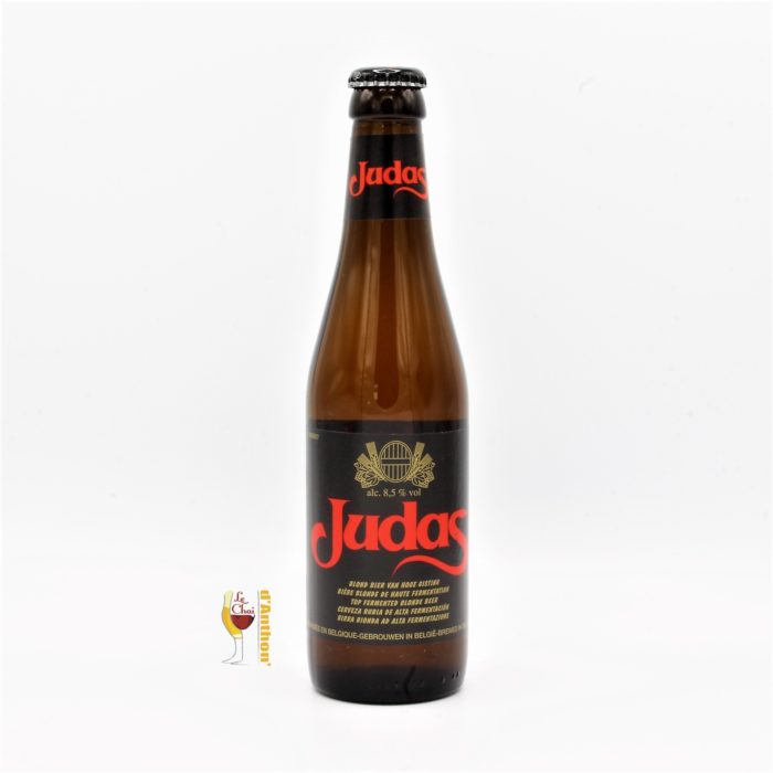 Le Chai D&762.PNG039;Anthon Biere Bouteille Blonde Brasserie Alken Maes Judas Belge 33cl 762