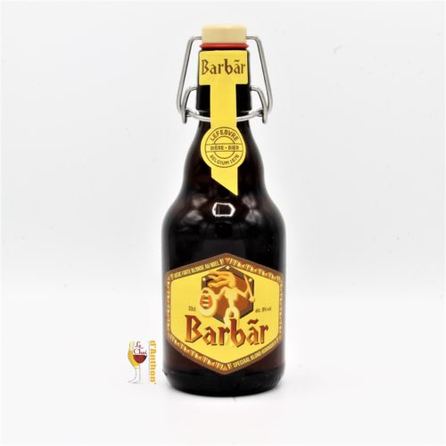 Le Chai D&771.JPG039;Anthon Biere Bouteille Blonde Brasserie Lefebvre Barbar Belge 33cl 771