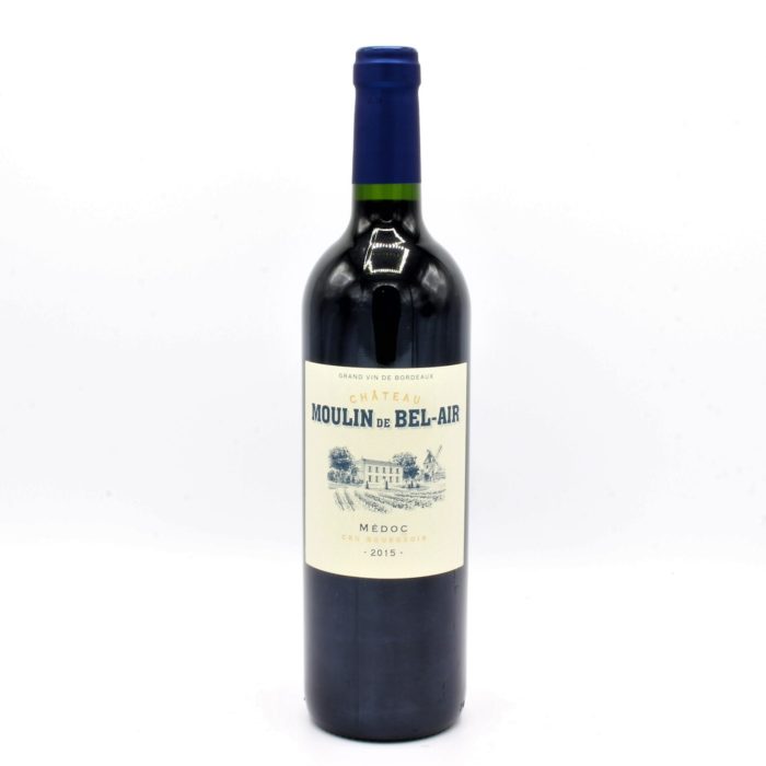 Le Chai D&824.JPG039;Anthon Vin Bouteille Rouge Medoc Belair Moulin De Bourgeois 75cl 824