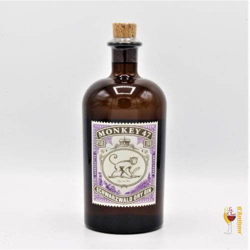 Le Chai D&950.JPG039;Anthon Spiritueux Gin Allemand Black Forest Monkey 47 50cl 950