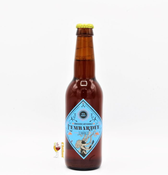 Biere Bouteille Ambree Brasserie Embardee Bretonne 33cl