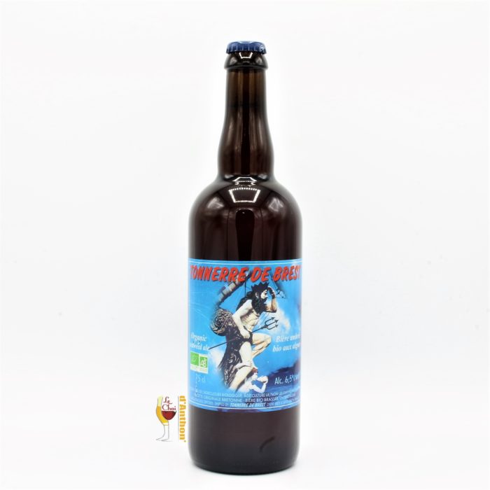 Biere Bouteille Ambree Brasserie Tonnerre De Brest Bretonne 75cl