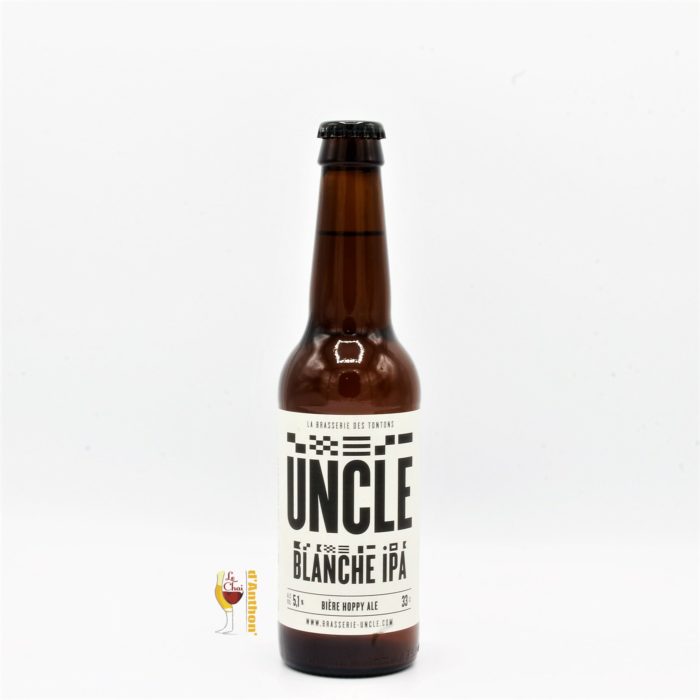 Biere Bouteille Blanche Brasserie Uncle Blanche Ipa Bretonne 33cl