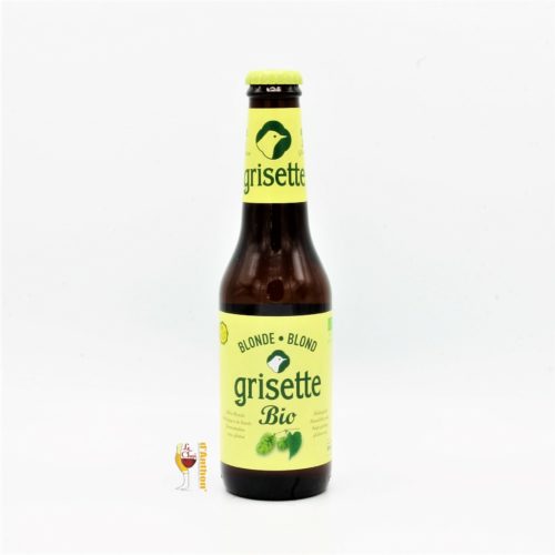 Biere Bouteille Blonde Sans Gluten Brasserie Saint Feuillen Grisette Belge 25cl