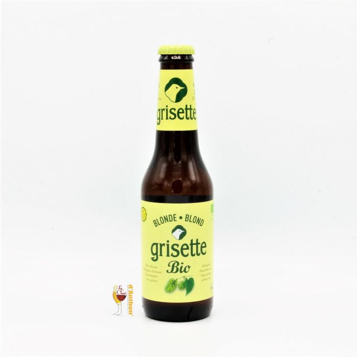 Biere Bouteille Blonde Sans Gluten Brasserie Saint Feuillen Grisette Belge 25cl