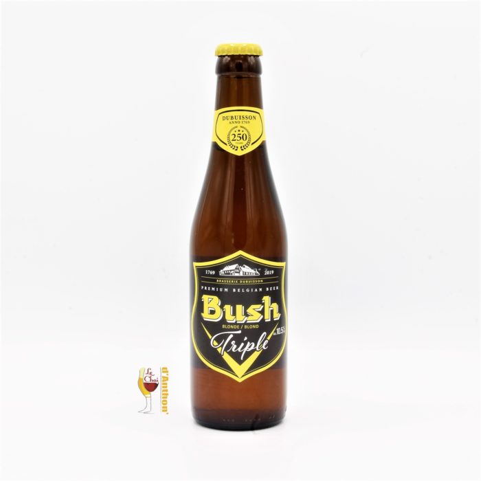 Biere Bouteille Blonde Triple Brasserie Dubuisson Bush Belge 33cl