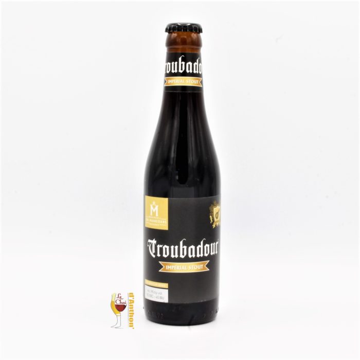 Biere Bouteille Stout Brasserie The Musketeers Troubadour Belge 33cl