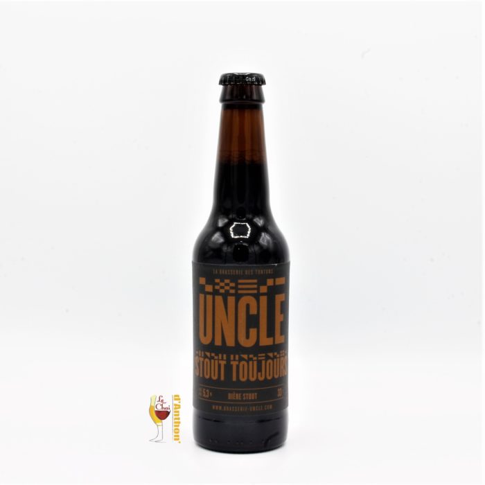 Biere Bouteille Stout Brasserie Uncle Stout Toujours Bretonne 33cl