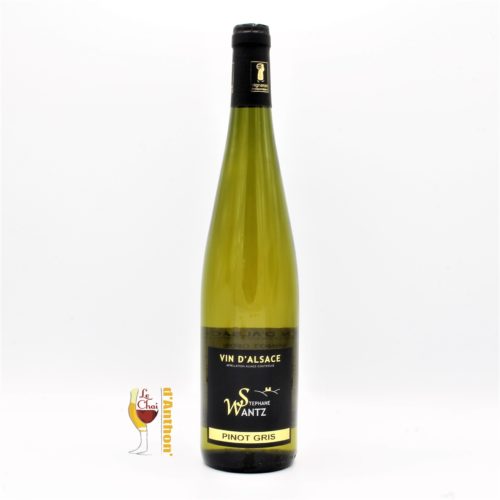 Vin Blanc Bouteille Alsace Pinot Gris Wantz 75cl