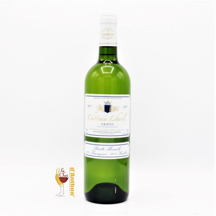 Vin Blanc Bouteille Bordeaux Graves Lehoul 75cl