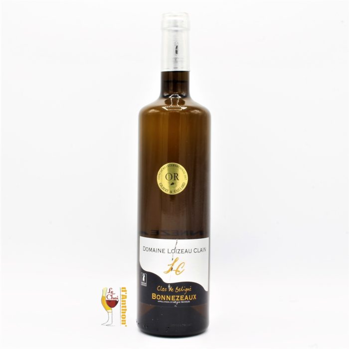 Vin Blanc Bouteille Loire Bonnezeaux Loizeau Clain 75cl