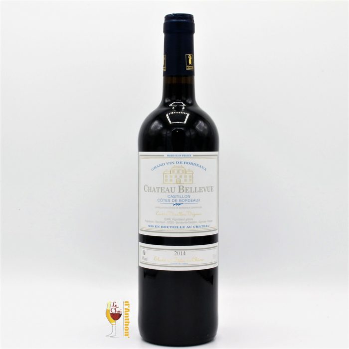 Vin Bouteille Rouge Bordeaux Castillon Cotes De Bordeaux Vieilles Vignes Bellevue 75cl