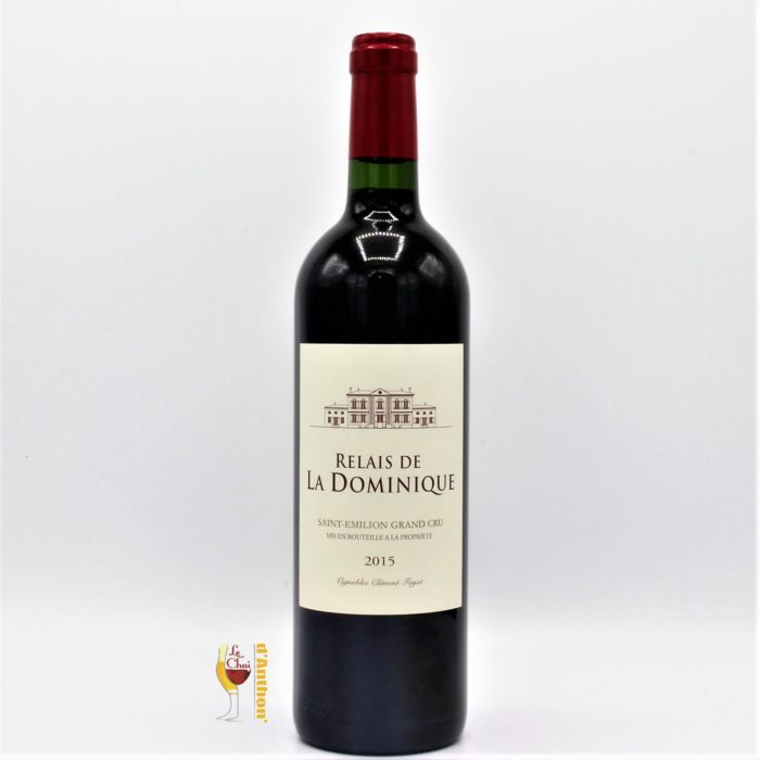 Vin Bouteille Rouge Bordeaux Emilion Grand Cru Relais De La Dominique 2015 75cl