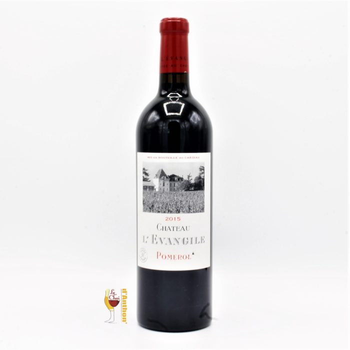 Vin Bouteille Rouge Bordeaux Pomerol Evangile 2015 75cl