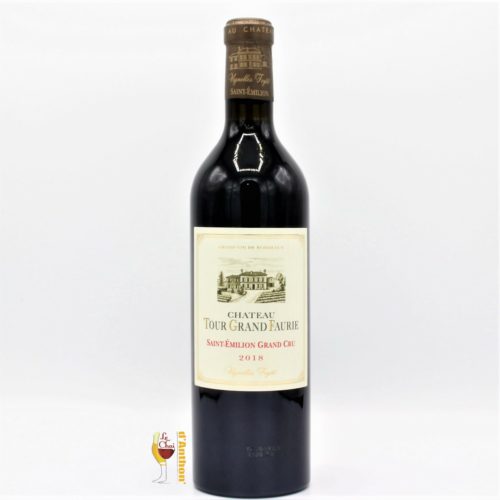 Vin Bouteille Rouge Bordeaux St Emilion Grand Cru Tour Grand Faurie 2018 75cl