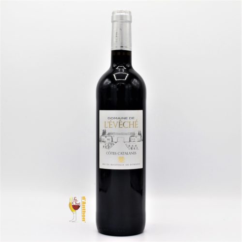 Vin Bouteille Rouge Languedoc Cotes De Catalanes Eveche 75cl