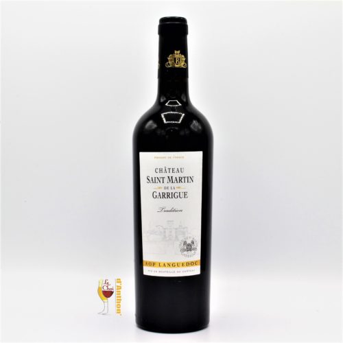 Vin Bouteille Rouge Languedoc Tardition St Martin Garrigue 75cl