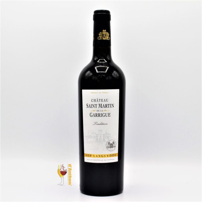 Vin Bouteille Rouge Languedoc Tardition St Martin Garrigue 75cl