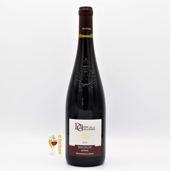 Vin Bouteille Rouge Loire Saumur Affinite Guilloterie 75cl