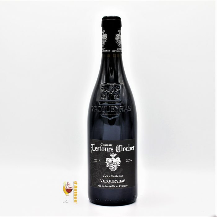 Vin Bouteille Rouge Rhone Vacqueyras Les Penitents Lestours Clocher 75cl