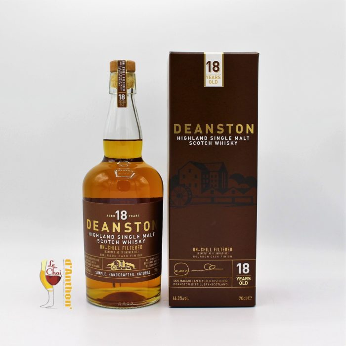 Le Chai D&1314.jpg039;Anthon Spiritueux Whisky Single Malt Scotch Deaston 18 Ans Highlands 1314