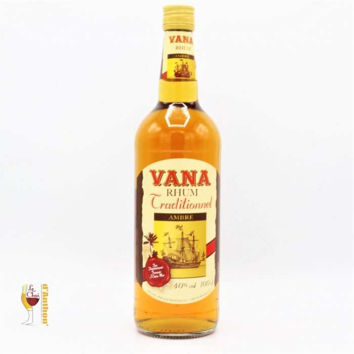 Spiritueux Rhum Ambre Outre Mer Vana Traditionnel 1l