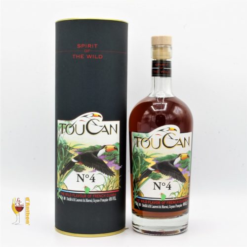 Spiritueux Rhum Ambre Pur Jus De Canne Guyane Française Toucan N°4 70cl