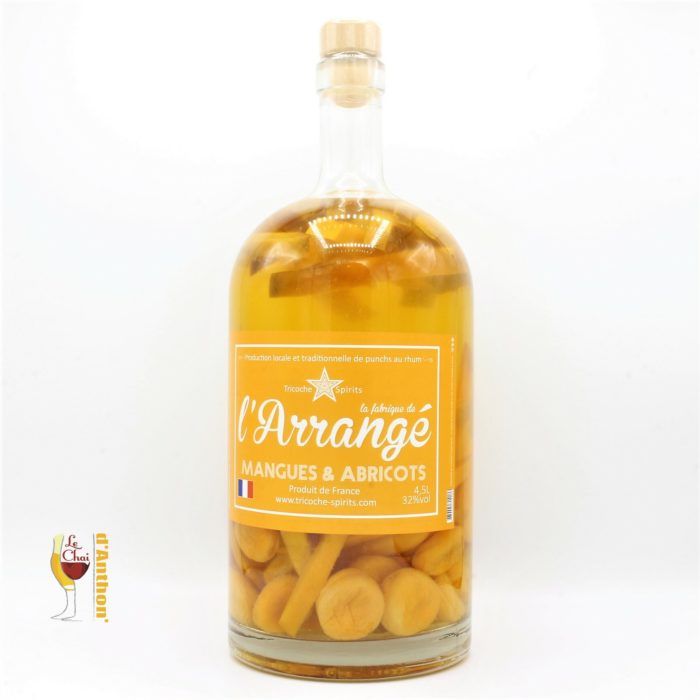 Spiritueux Rhum Arrange Tricoche Mangue Abricot 4,5l