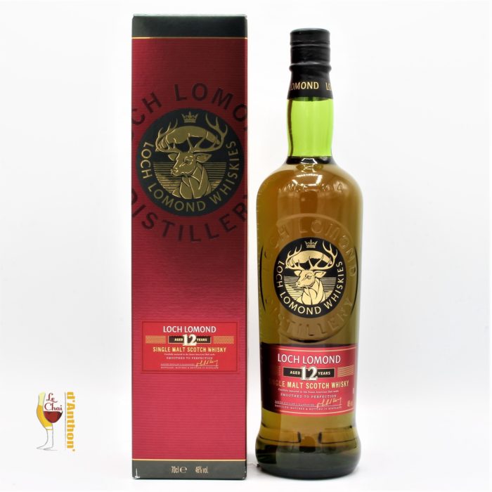 Spiritueux Whiskies Scotch Single Malt Loch Lomond 12 Ans 70cl