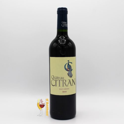 Vin Bouteille Rouge Bordeaux Haut Medoc Chateau Citran 2018 75cl