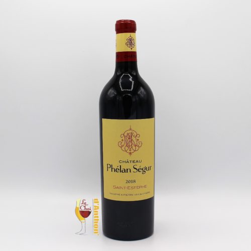 Vin Bouteille Rouge Bordeaux Saint Estephe Chateau Phelan Ségur 2018 75cl