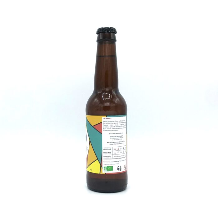 Biere Bouteille Lager Blonde La Twenty Collab Chai Danthon Nautica Latwenty 33c Face